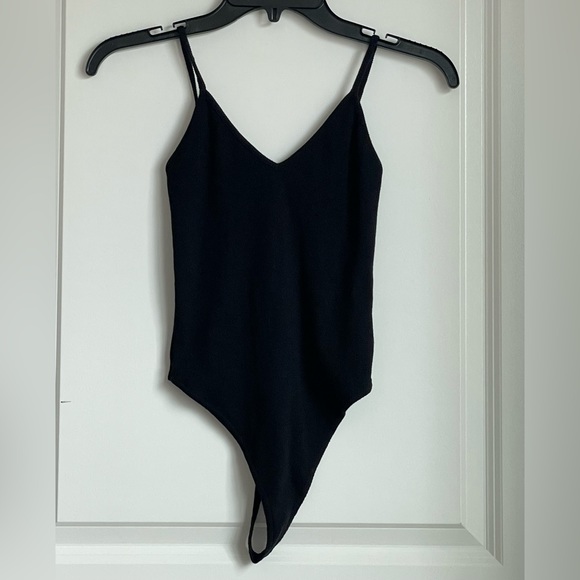 BOGO Body Suit XS Black Spaghetti Strap - Picture 3 of 4